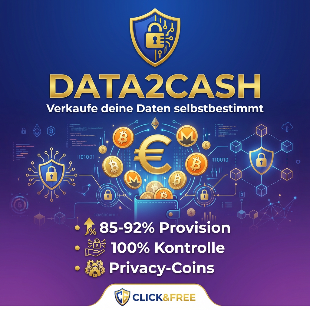 Data2Cash - Verkaufe deine Daten selbstbestimmt